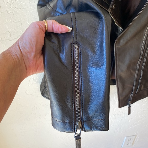 🎉 NEW‼️ REAL LEATHER HANDMADE LEATHER JACKET‼️ - Picture 7 of 15